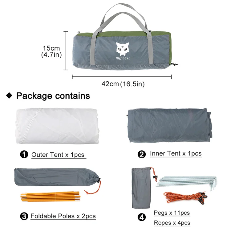 High Quality Outdoor Portable Scout Tent Soomloom Folding 2 Perosn Easy Setup Tent