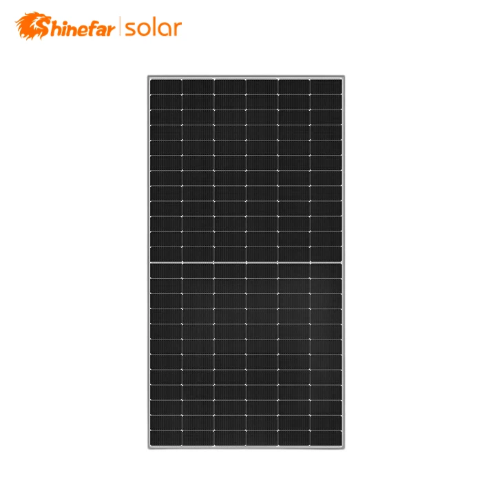 Shinefar Germany Spain High Voltage TOPCon 580w 585w Monocrystalline Solar Panel Kit with Battery and Inverter