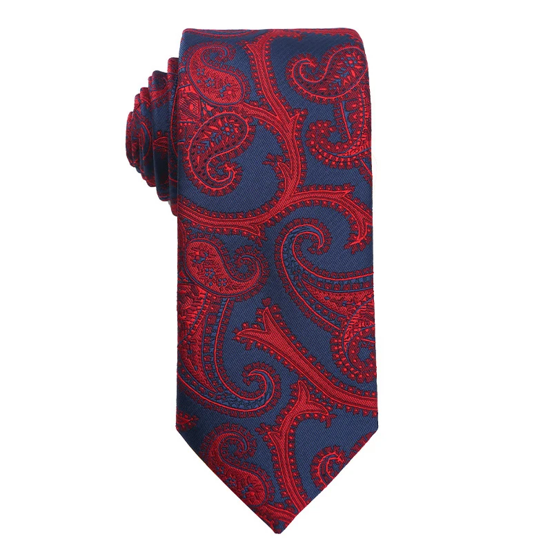 Classical polyester standard silk fashion red men female  8cm tie men cheap check necktie cravate