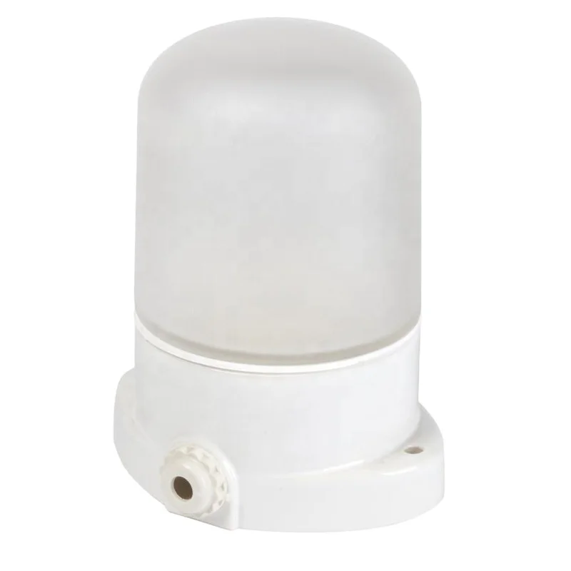 Waterproof IP54  holder E27  Ceramic sauna lamp for bath with glass lampshade