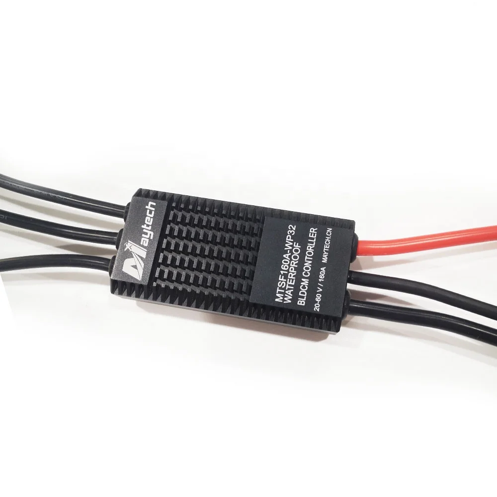 Запчасти для радиоуправляемых лодок 6-14s 160A бесщеточный ESC с BEC HV лодка подводная Водонепроницаемая Progcard лодочных моторов