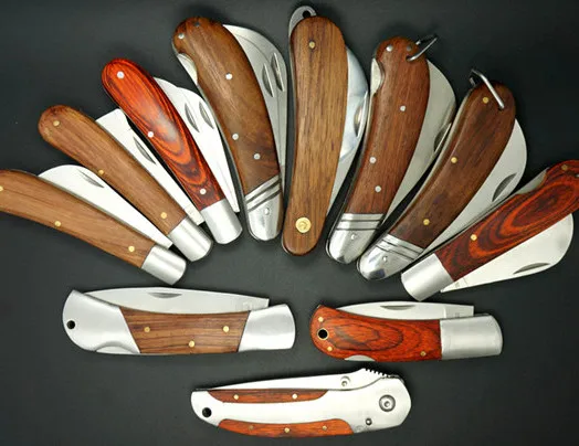 different kinds of knife wood handle