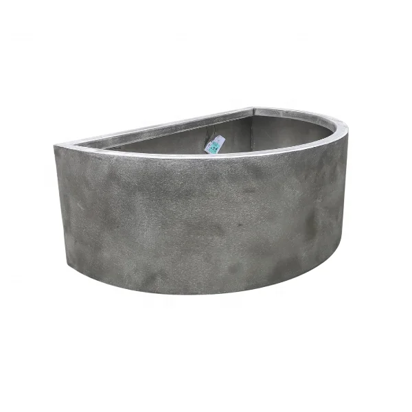 Customized laser cutting Large Metal Planter Aluminum Decorative Flower Pot Planter