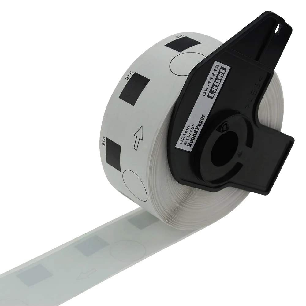 For Brother Compatible Label DK 11218  Brother Labels Thermal Labels 24mm Competitive Price Round White