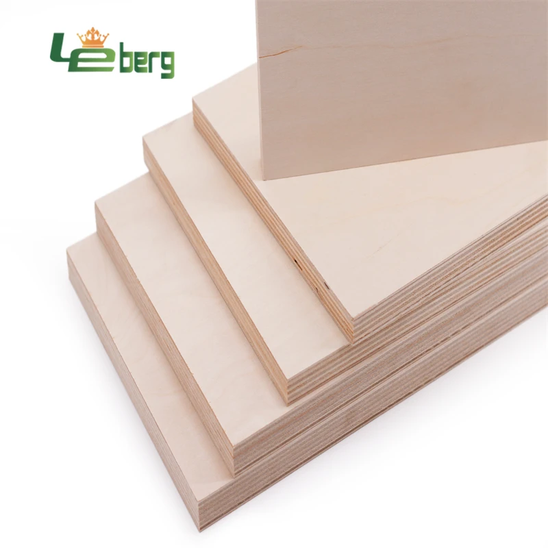 EPA E0 Glue Birch Plywood For Indoors Furniture