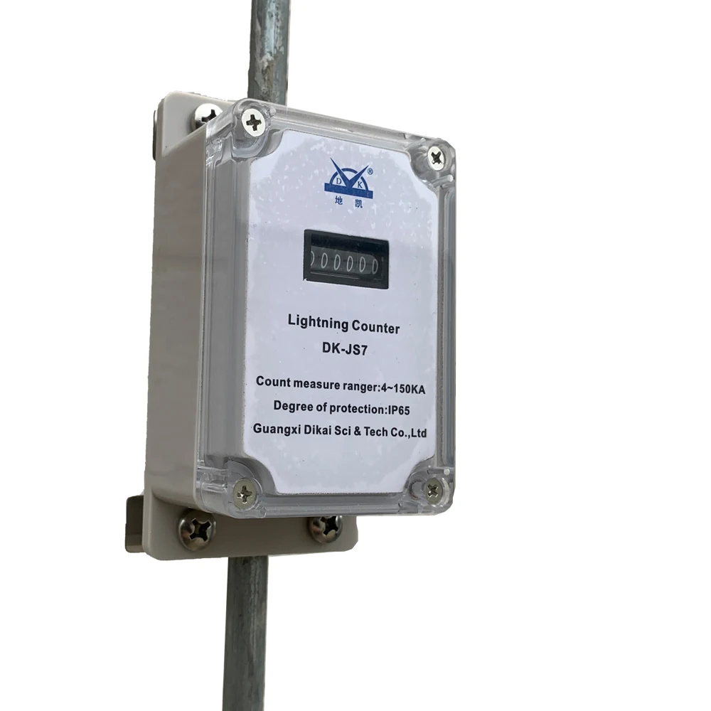 1 Year Warranty Wholesale IP67 Lightning Strike Counter for Counting and Monitoring Lightning Current and Surge Current