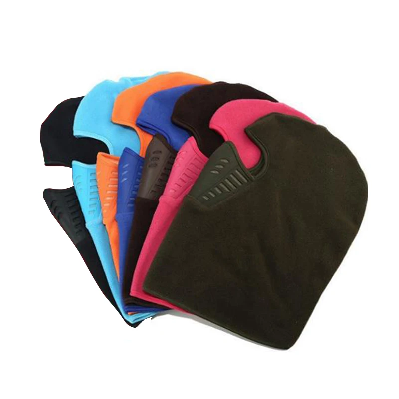 Keep Warm Headscarf Windproof Beanie Hat Balaclava Cap Fleece Cycling Maskes Winter Outdoor Full Face Mask