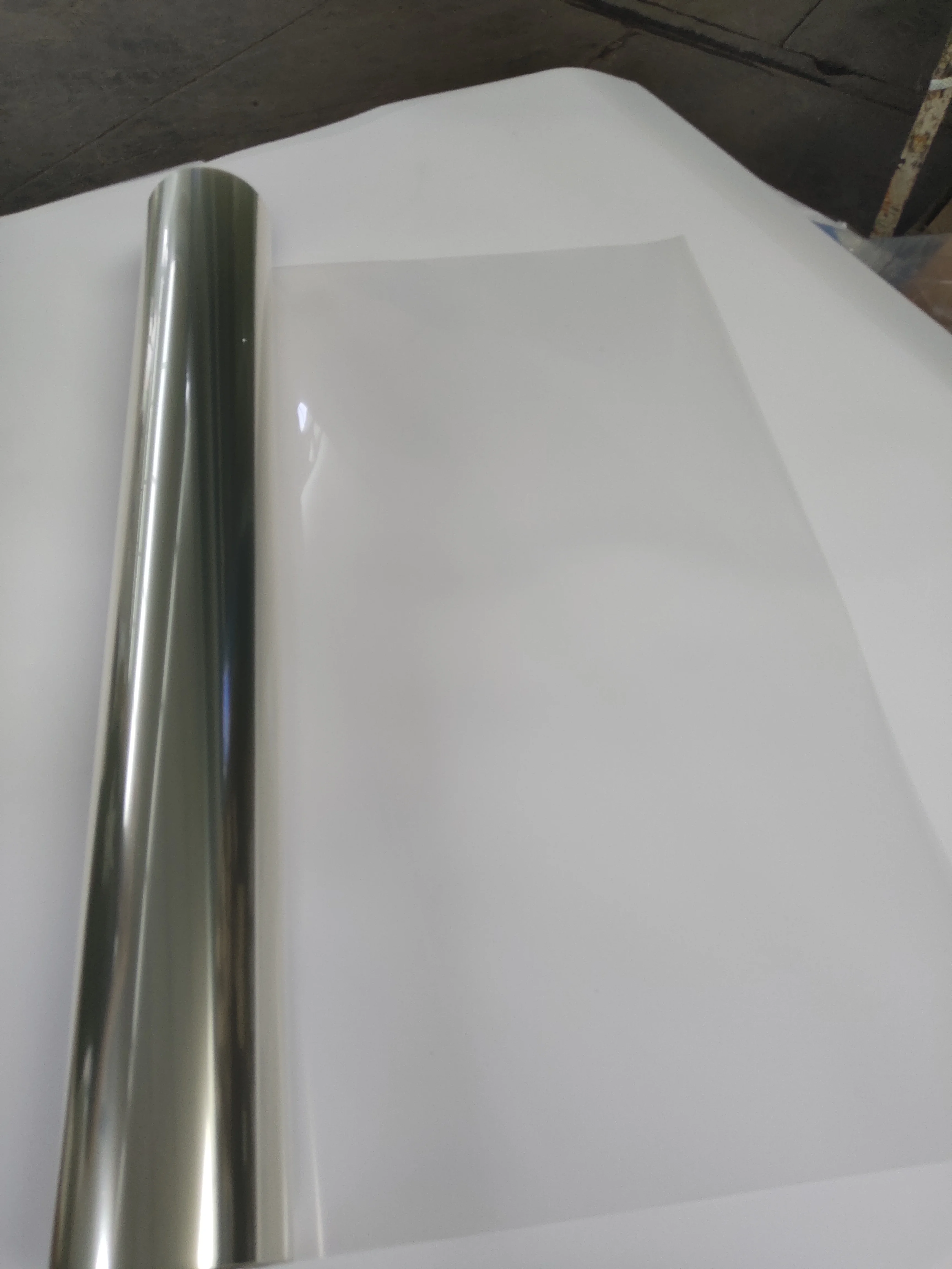 Transparent clear polaroid pet inkjet films for positive screen printing
