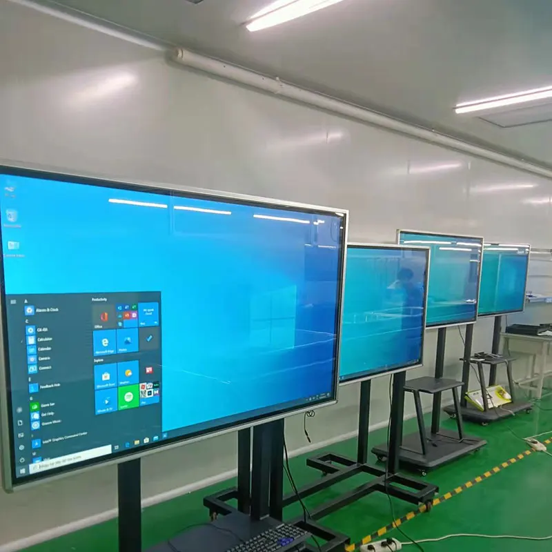 Школьная белая интерактивная доска 75 дюймов с плоской панелью под заказ цифровые белые интерактивные доски для школ умная