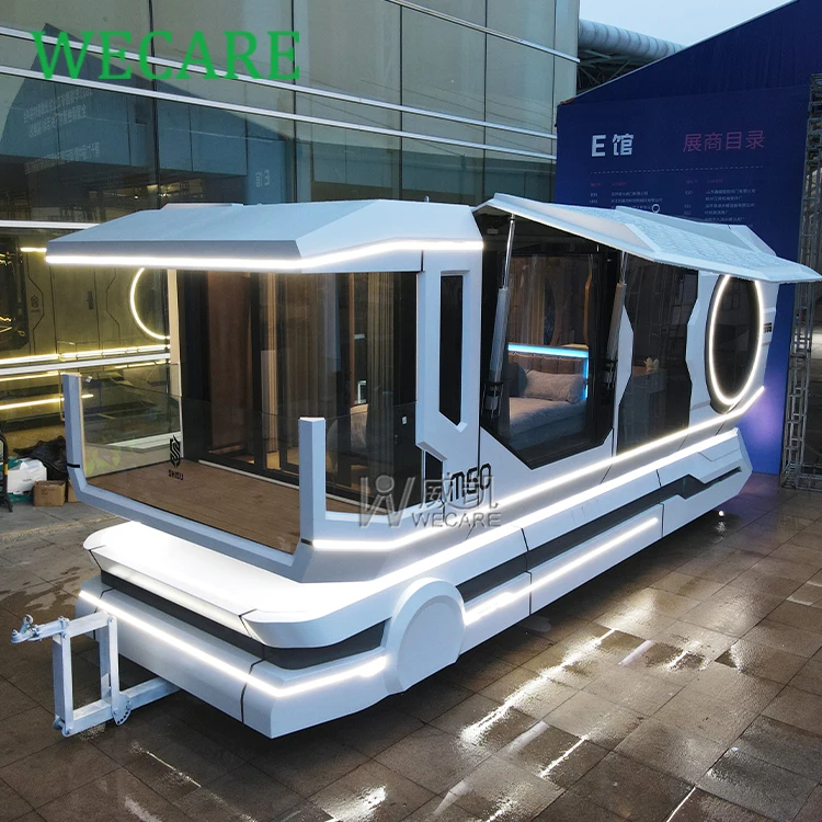 Prefab Vessel House Flat Pack Mobile Capsule Houses Ready Made House Mobile Home Steel Structure Homestay Space Capsule