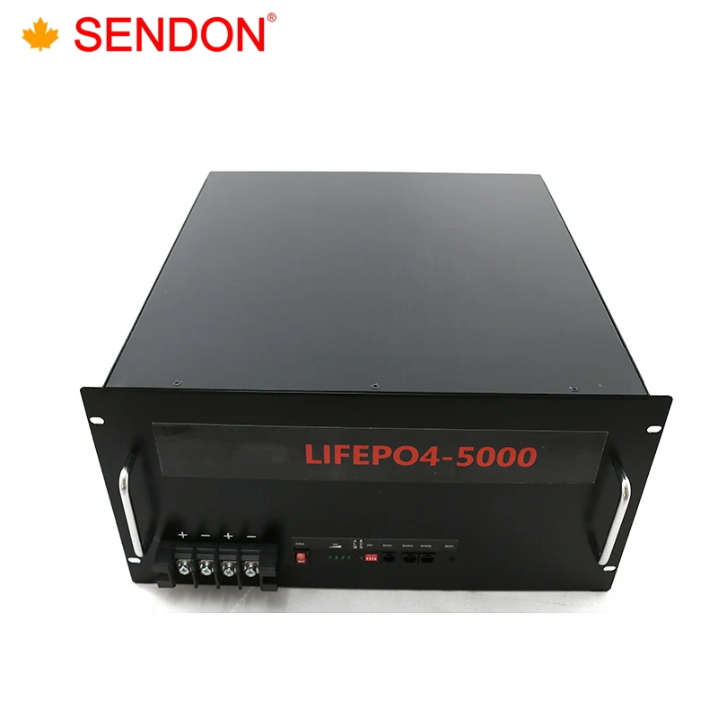 
2020 new arrival lipo rechargeable lifepo4 48v 100ah lithium ion battery pack for telecom 