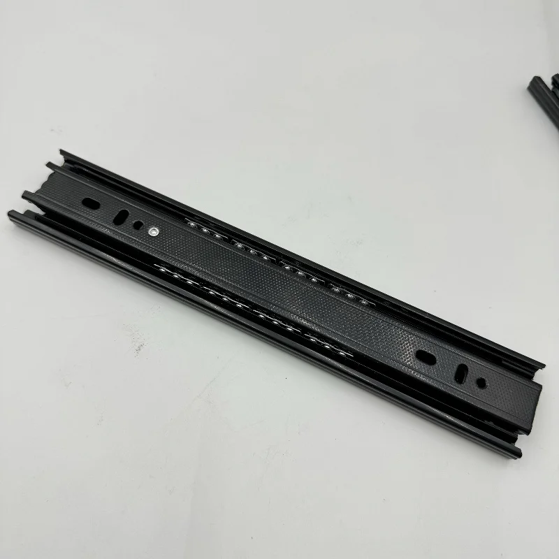 Furniture Fitting Drawer Runner Cold Rolled Steel Telescopic Channel Guide Metal Drawer Slider