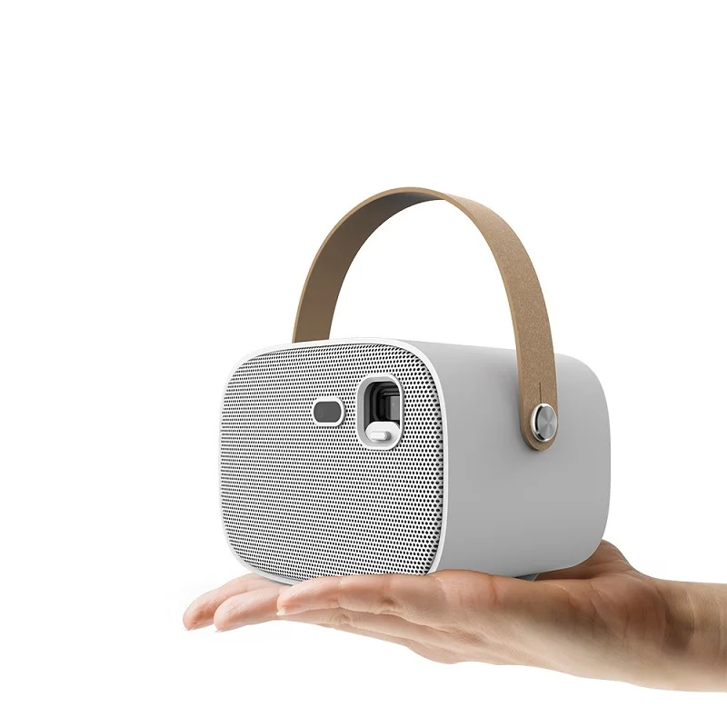 WOWOTO Newest HD 1080P 4k Mini Projector Android 9.0 Bluetooth 5.0 Auto Focus Keystone Correction Home Theater 3D Beam Projector