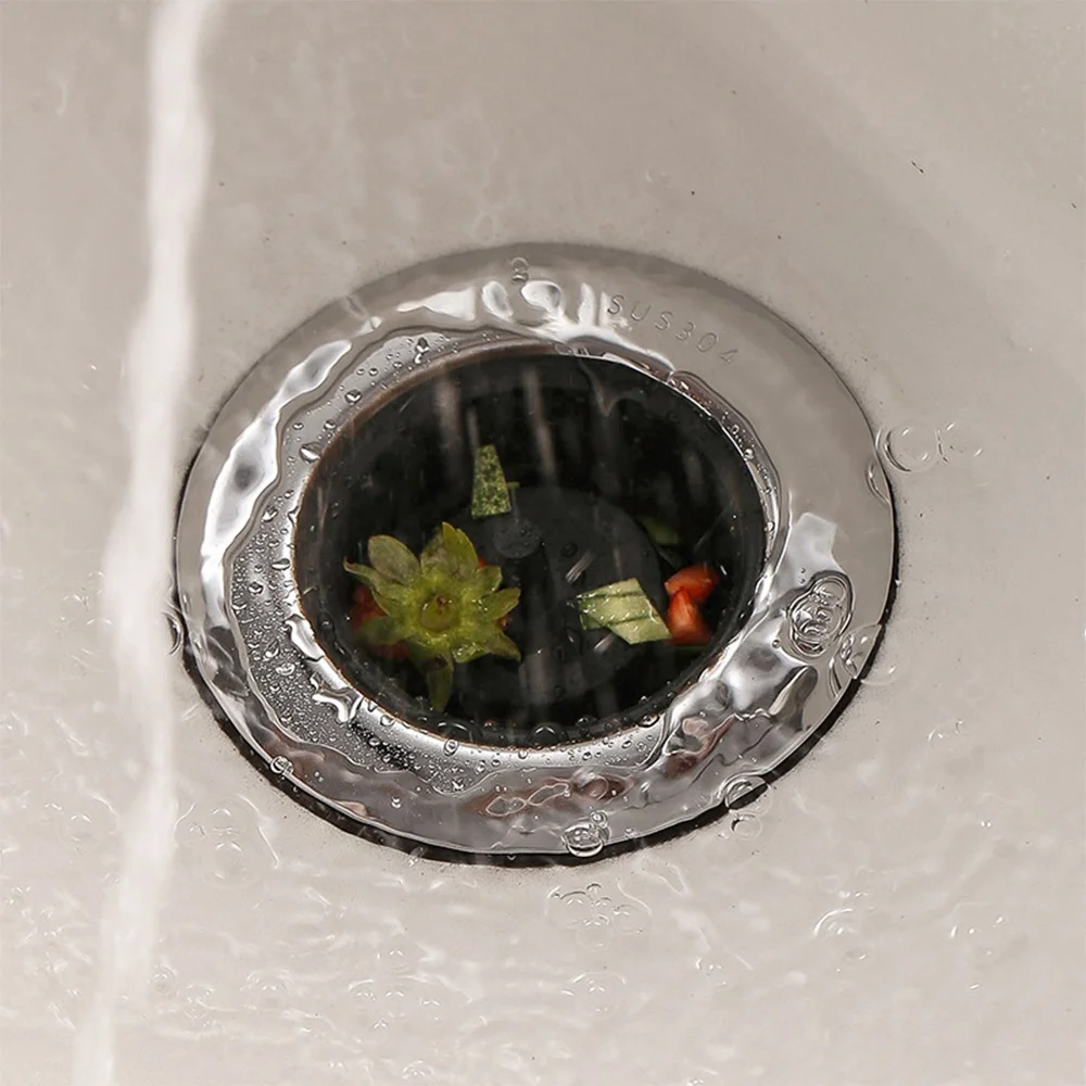 Высокое качество индивидуальный логотип из нержавеющей стали край силиконовая раковина ситечко кухонная корзина