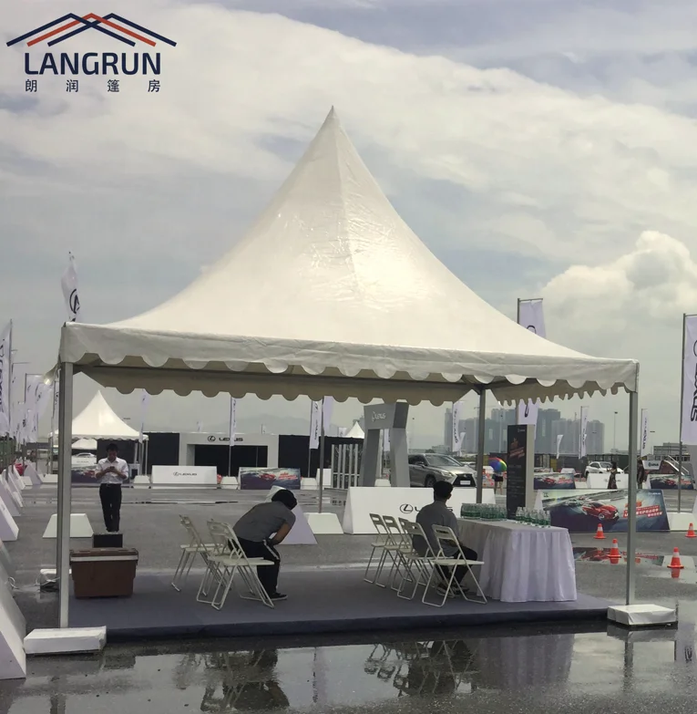 3x3 Aluminium Frame Waterproof  Pagoda Tent Outdoor Gazebo Marquee Supplier Chinese