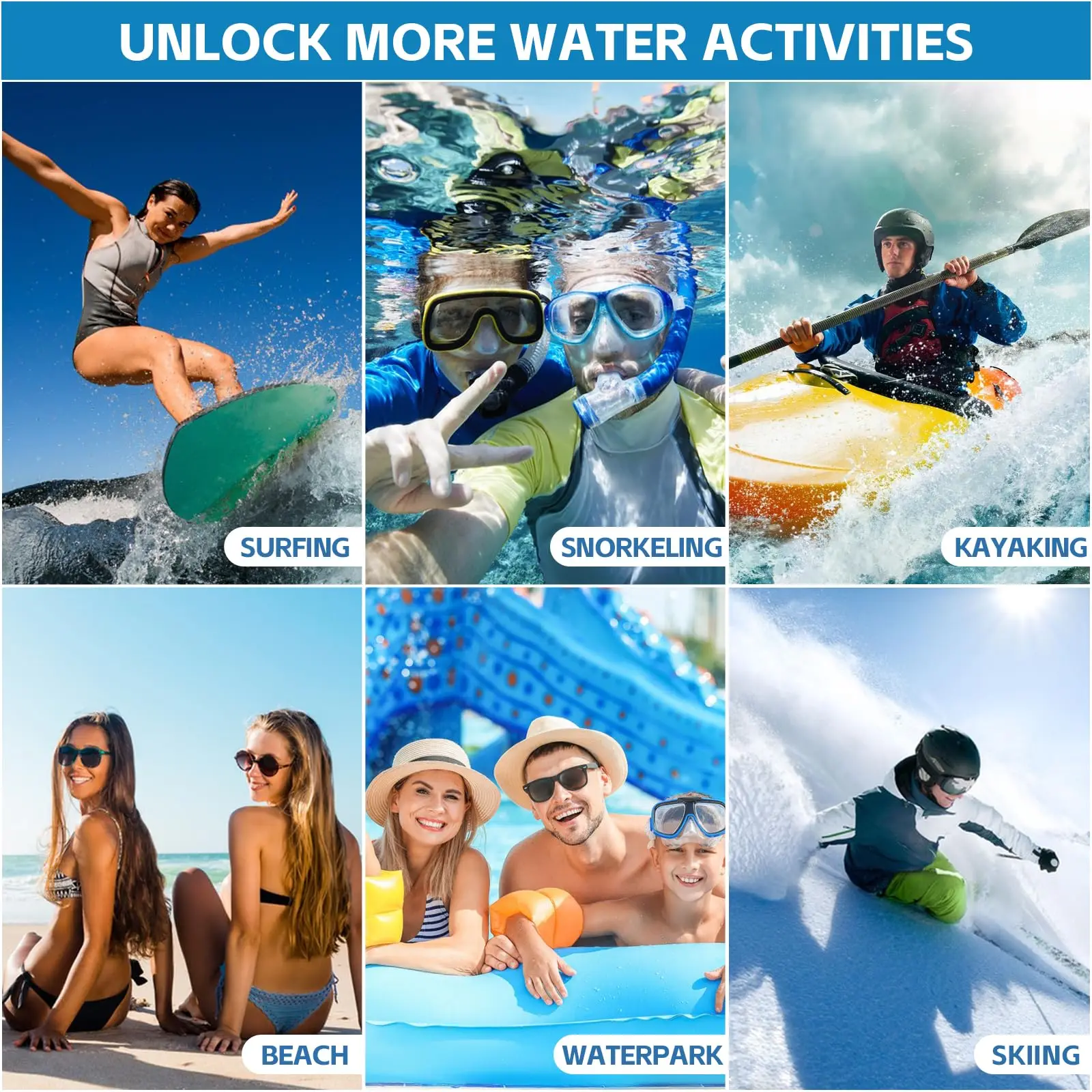 Pvc Waterproof Phone Case Waterproof Phone Pouch Underwater Cell Phone Case For Travel Swimming Beach