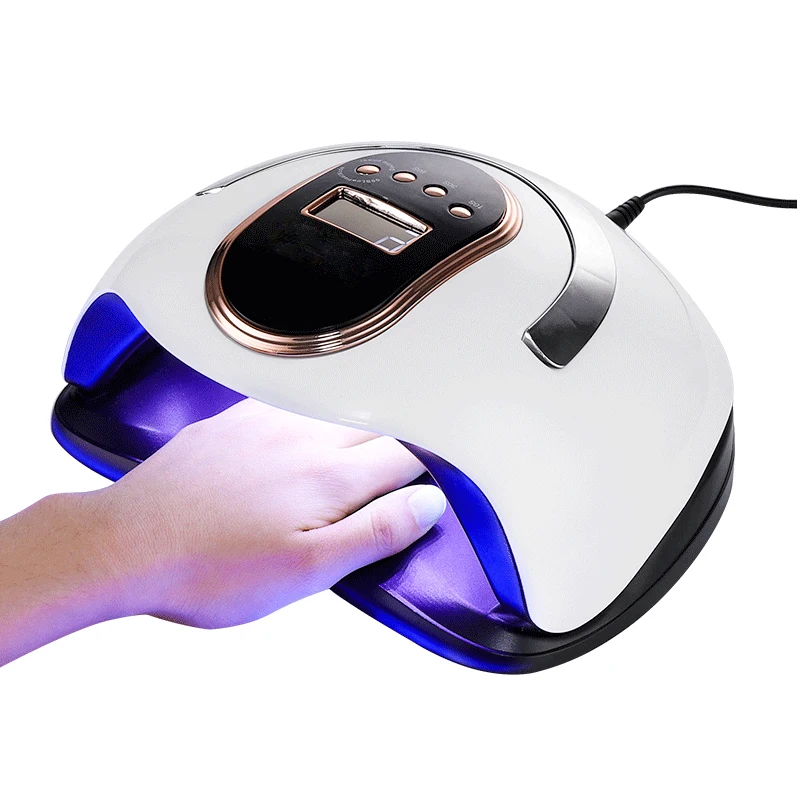 New Arrivals Gel UVLED Nail Lamp Nail Dryer 168W Nail Polish UV LED Light with Portable