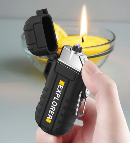 Windproof Rechargeable Flameless Cigarette No Gas e-lighter usb Lighter