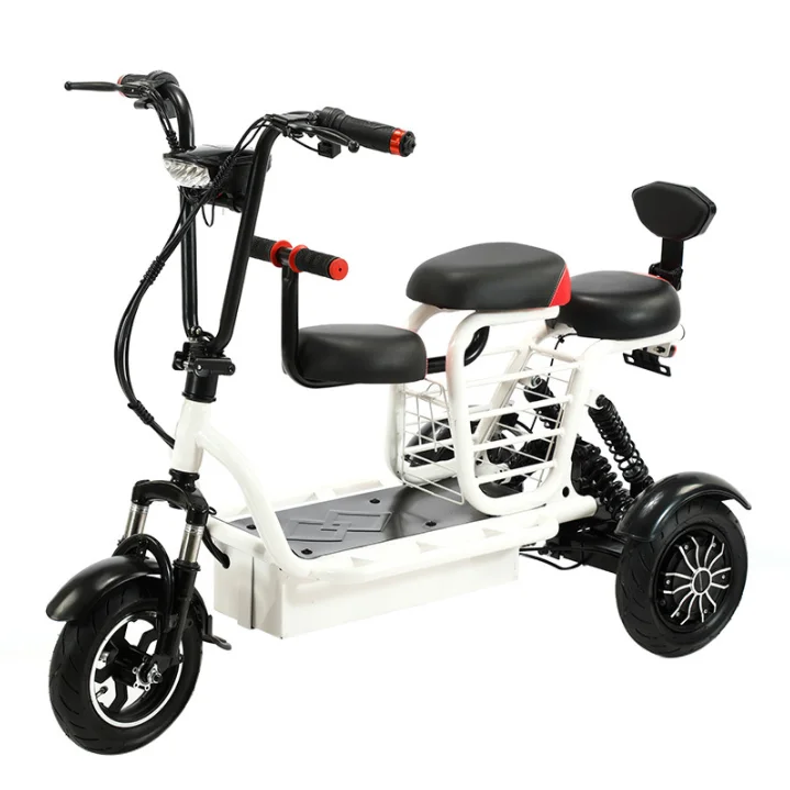 Electric tricycle adult electric car household small women mini battery car pick up children and elderly people scooter