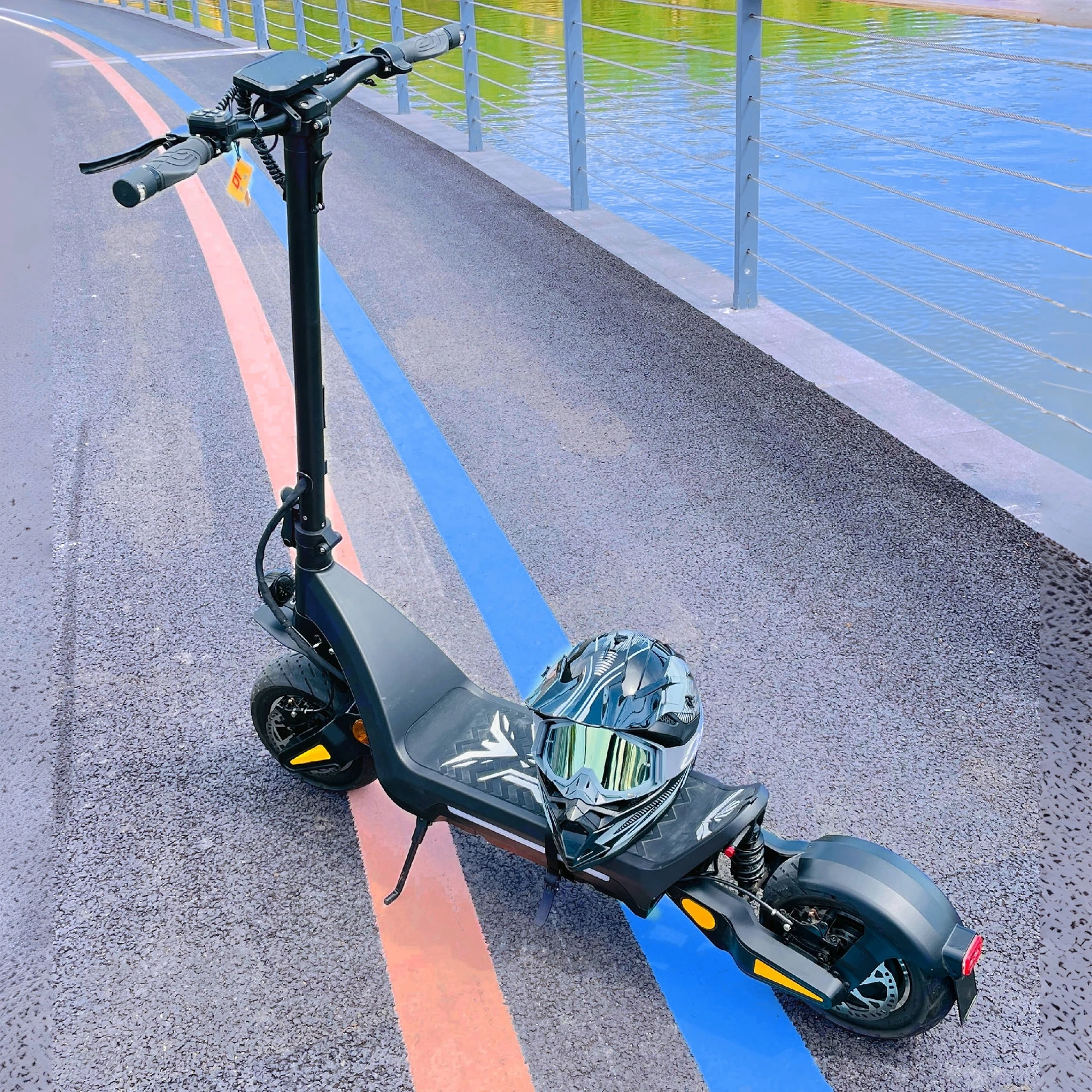 EU STOCK 2024 Новое поступление DriveTron DT06 IPX5 75 км/ч двухколесный мощный мотор 11 дюймов взрослый 2000 Вт 5000 Электрический скутер