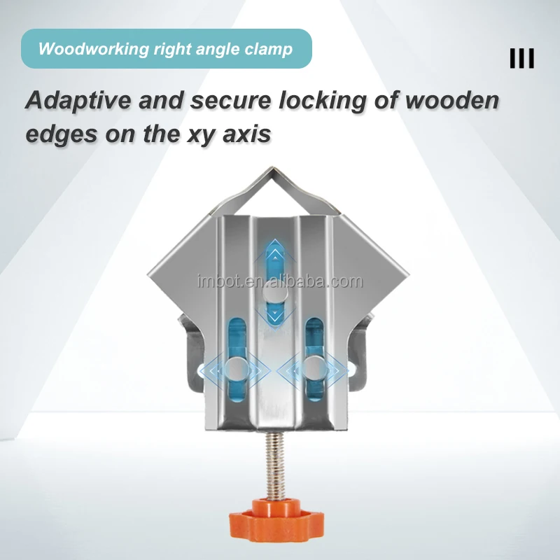 IMBOT Woodworking Tools Right Angle Fixing Clip Corner Tools Clamp Adjustable Right Angle Clamp