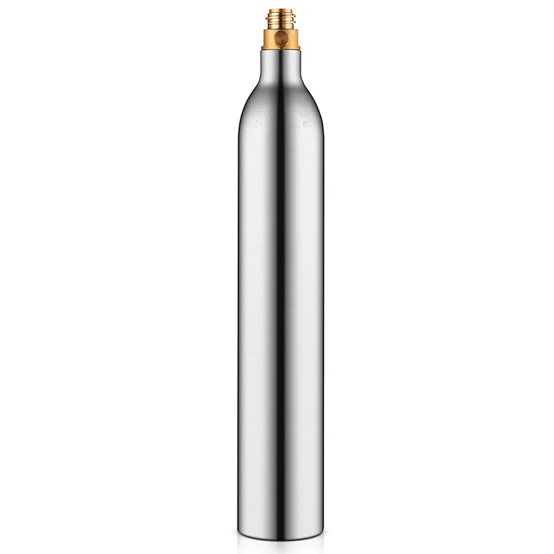Universal Bubble Water Machine Soda Water Cylinder CO2 Steel Cylinder Carbon Dioxide Gas Tank Inflatable and Vasable 8G Gas Bomb