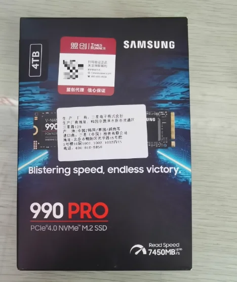 Новый 990 Pro NVMe M.2 2280 2 ТБ PCIe 3,0 Внутренний твердотельный накопитель (SSD) ноутбук HDD порт расширения SATA Market