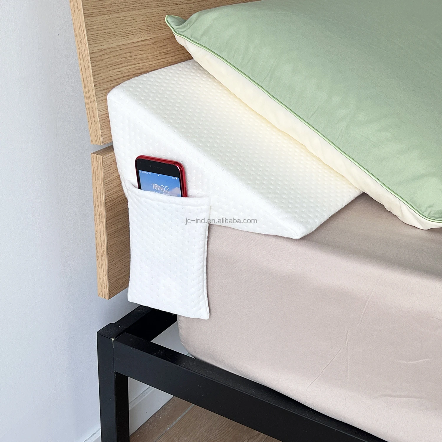 Bed Gap Filler Mattress Wedge Headboard Pillow Fill The Gap Between Headboard and Mattress