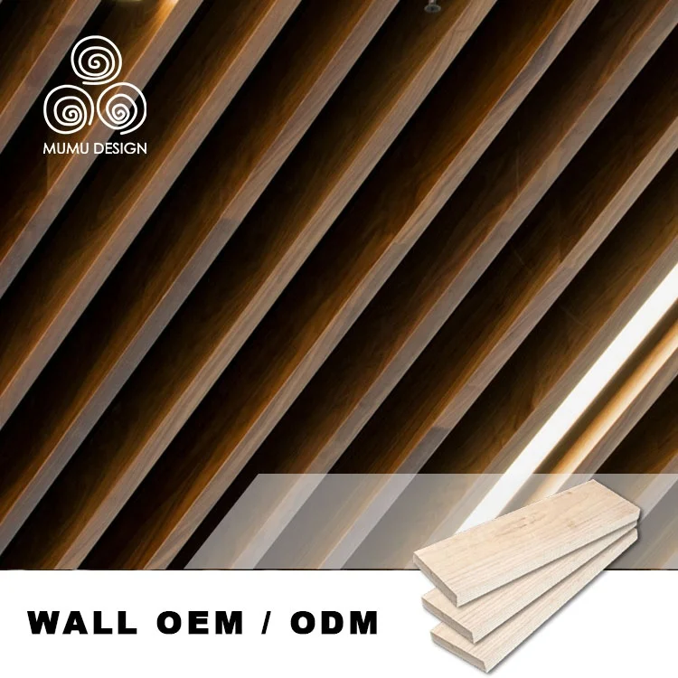 MUMU Feature Wood Pattern Curved Decorative Restaurant  Bedroom House Restaurant Indoor Villa Ceiling