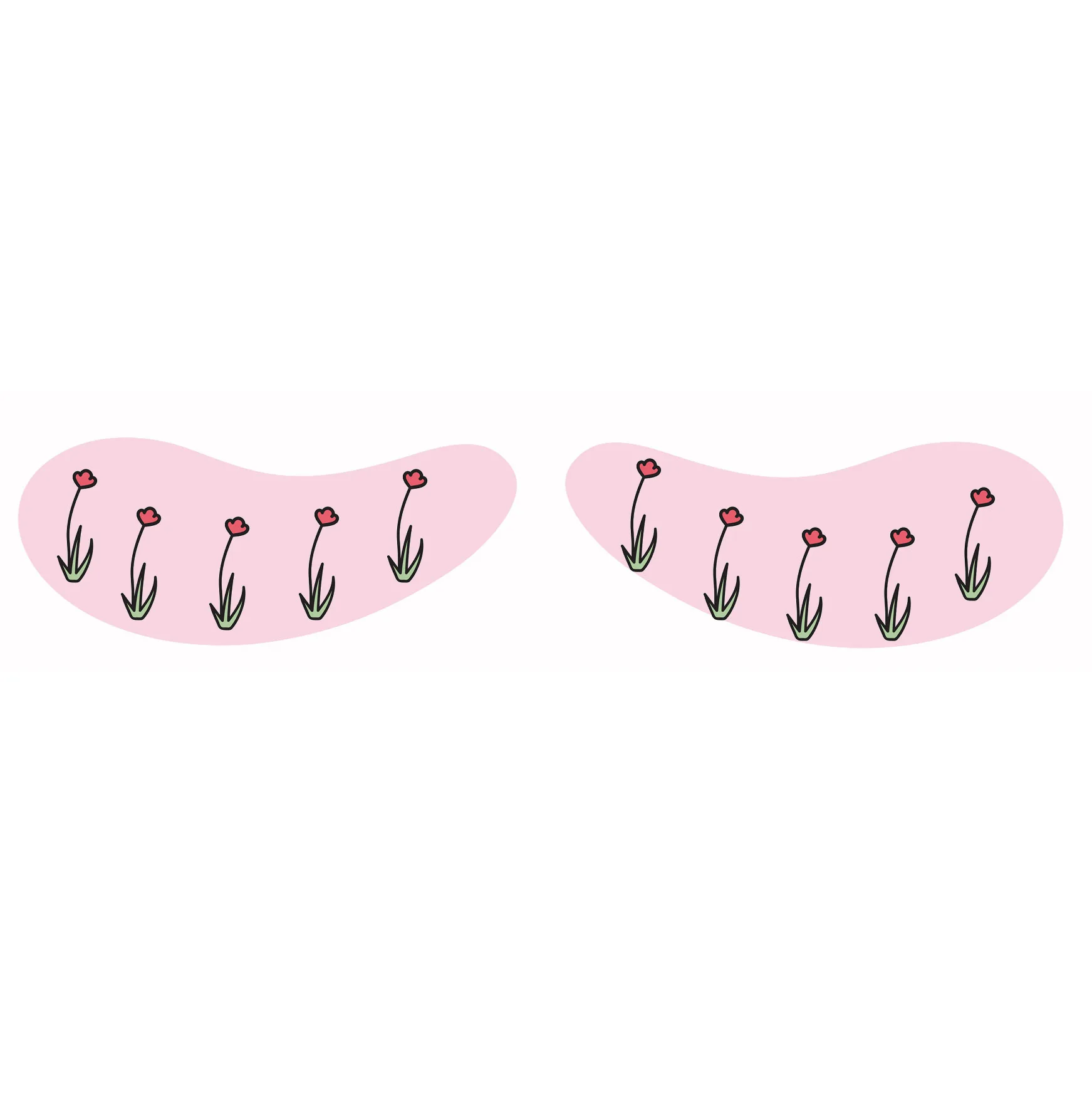 Hot Selling Customized Eye Pad Low Price Silicone Eye Mask Reusable Anti Wrinkle Silicone Eye Patch for Facial