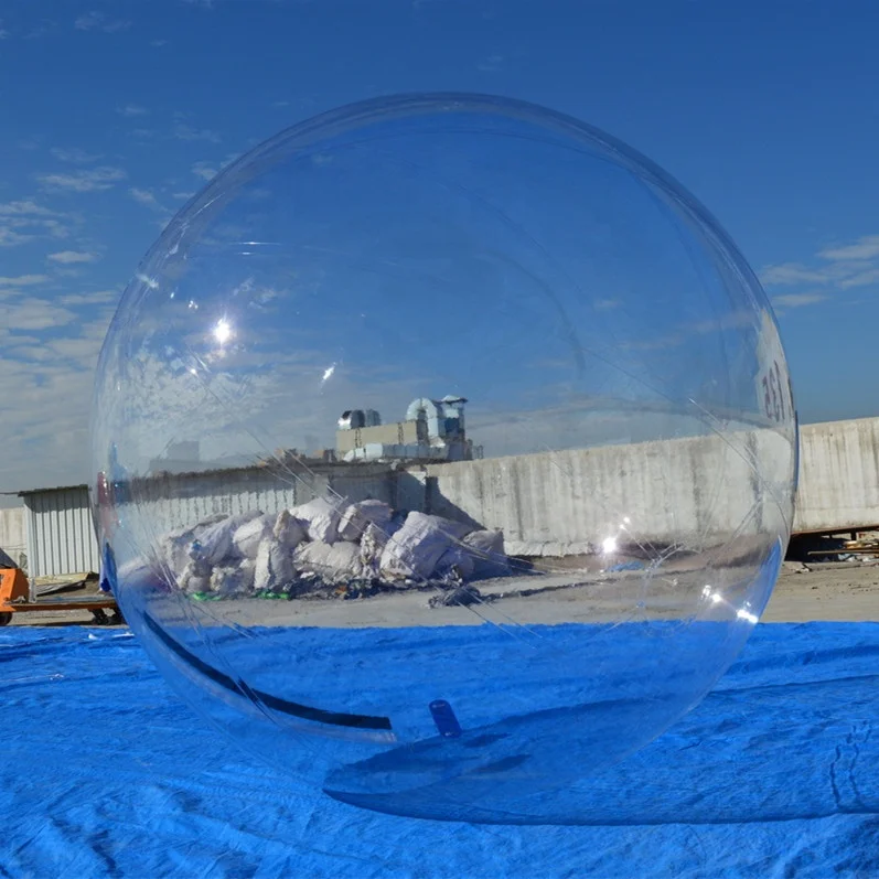 Low price water zorb ball PVC clear inflatable aqua sphere for walking