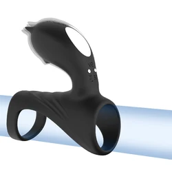 vibrator ring for men electrical stimulation penis cook ring penis vibrating cock with clitoral stimulator