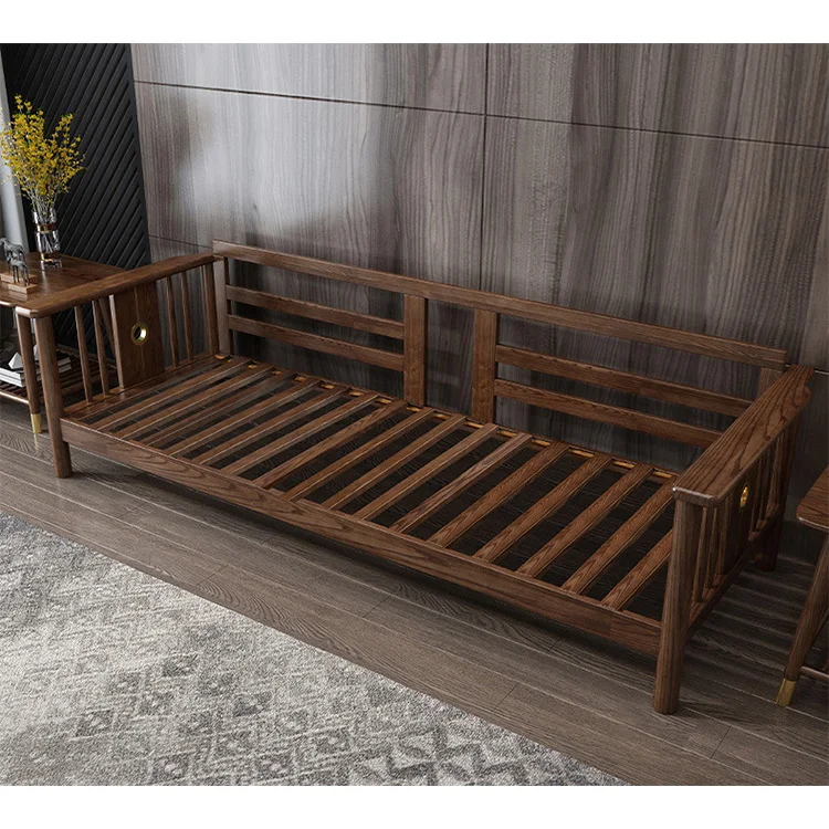 
natural wooden sofa full corner couch wood base modern couches large sectional fair price black western living room furniture 