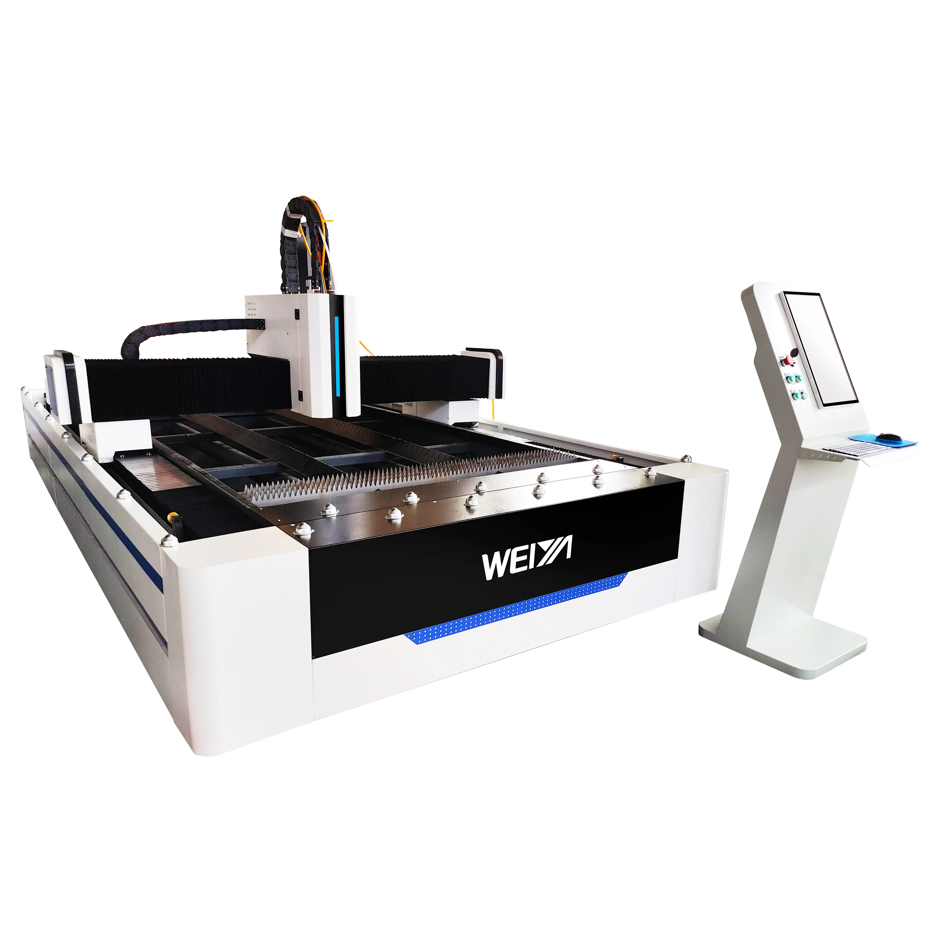 Weiya metal sheet fiber laser cutting machine CNC Laser Cutting Machine Fiber Laser Cutter Stainless Steel Cutting