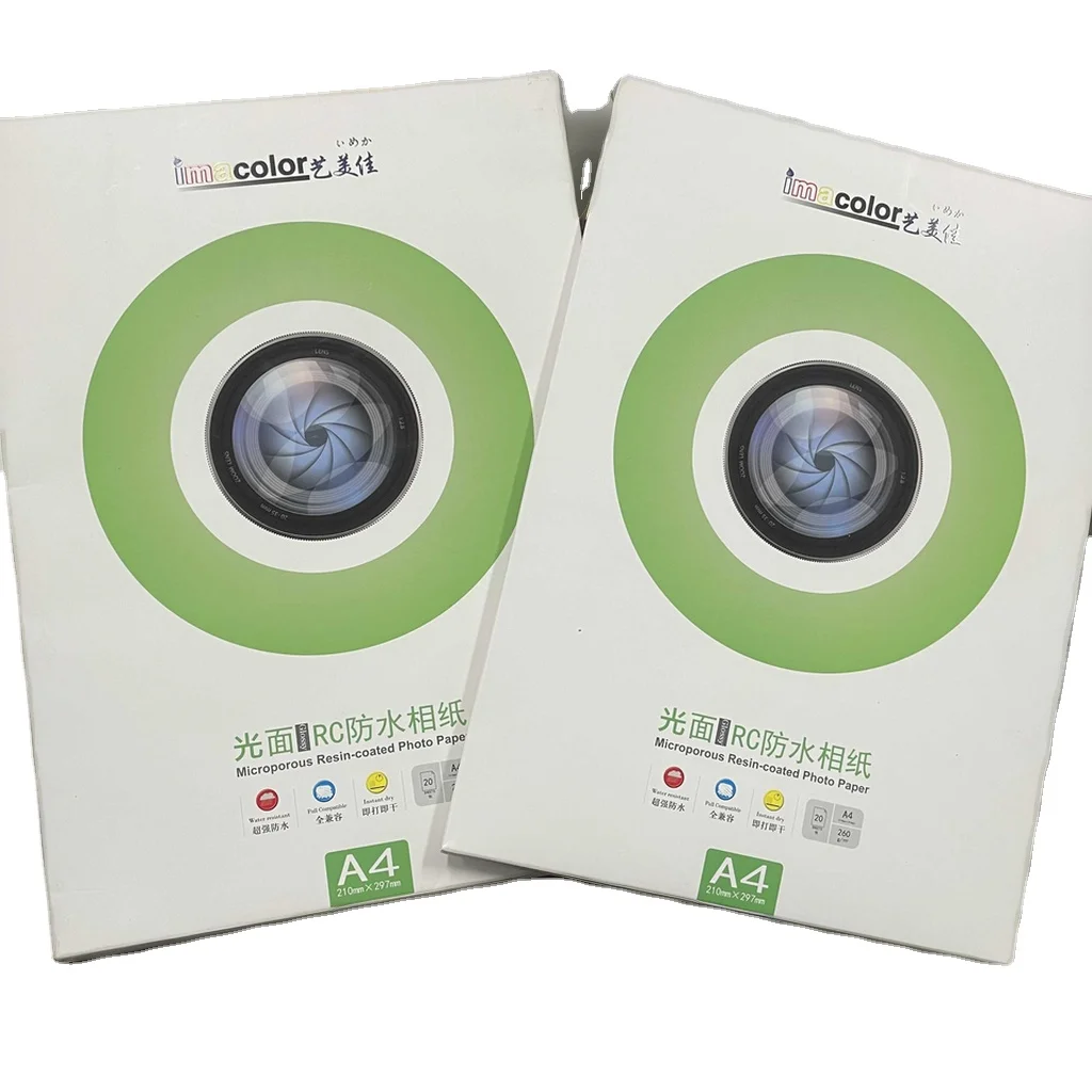 Promotional Inkjet Photo Printing Paper Wholesale Quality Glossy Photo Paper
