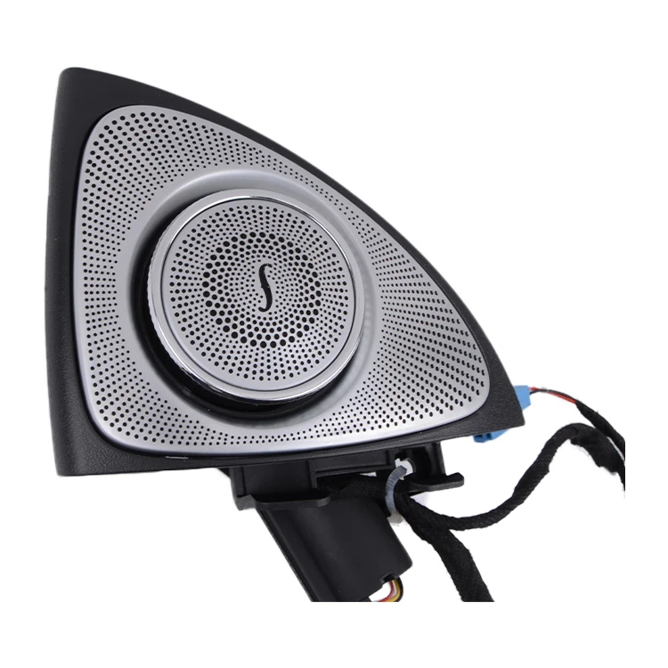 HYDAUTOA 64 colors 3D rotary tweeter speaker with Ambient Lighting system for Mercedes Benz S-class W222 2018-2020