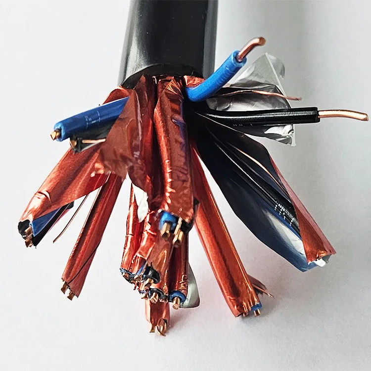 OEM Weather-resistant high voltage shielded cable for computer system