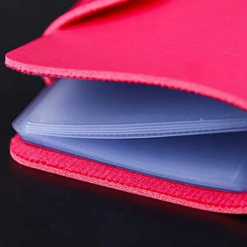 Fashion PU Leather Function 24 Bits Card Case Business Card Holder Men Women Credit Passport Card Bag