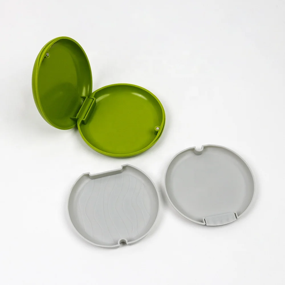Magnetic-closed Dental Slim Box Autoclavable Orthodontic Aligner and Retainer Case