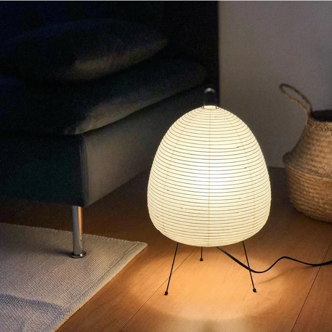 Art Creative Decor Tripod desk light Japanese Rice Paper Lantern Led Table Lamp Living Room Bedroom Bedside Hotel table lights