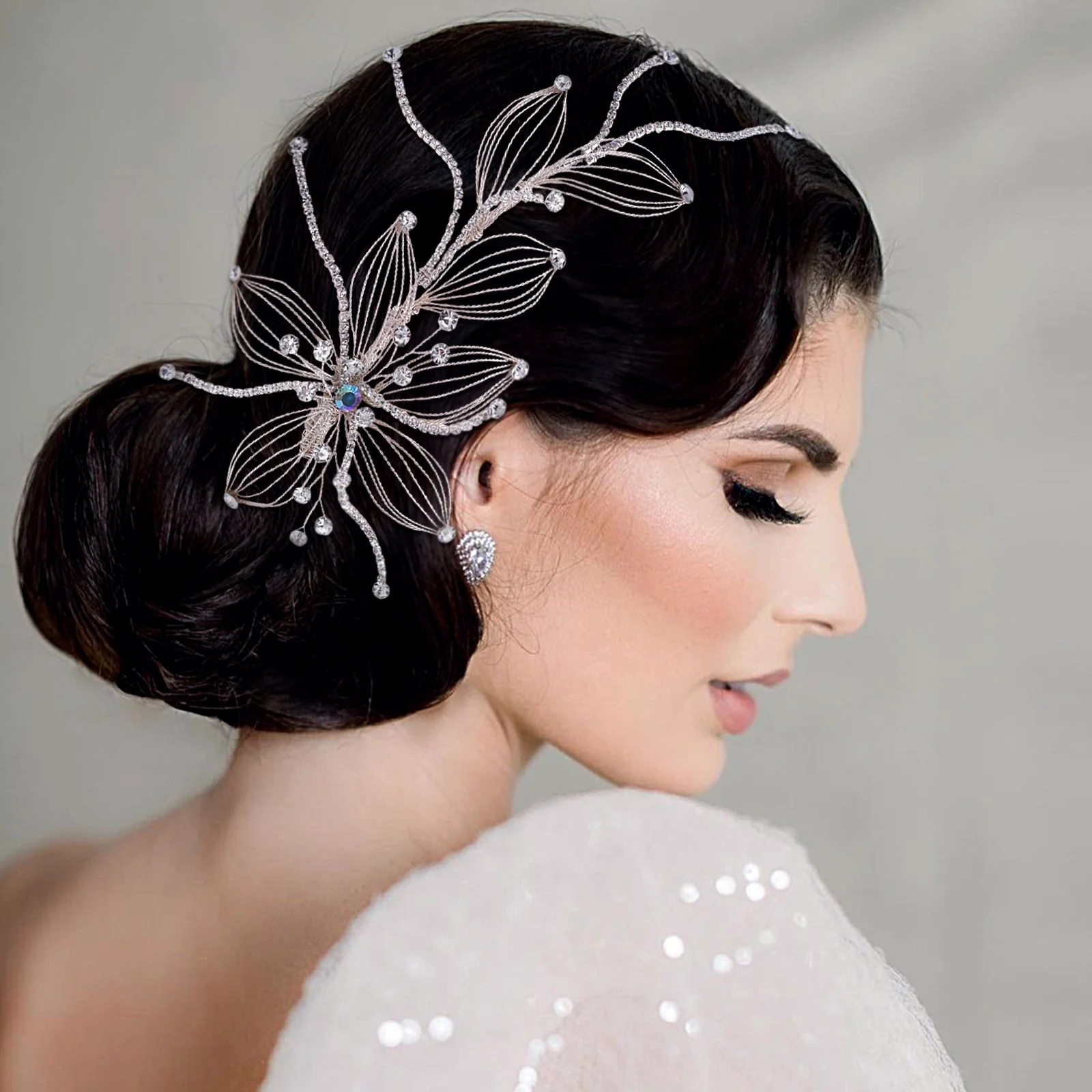 Bridal Wedding Hair Comb Handmade Bridal Hair Accessories for women Wedding Hair Piece Headpiece for Brides Bridesmaid