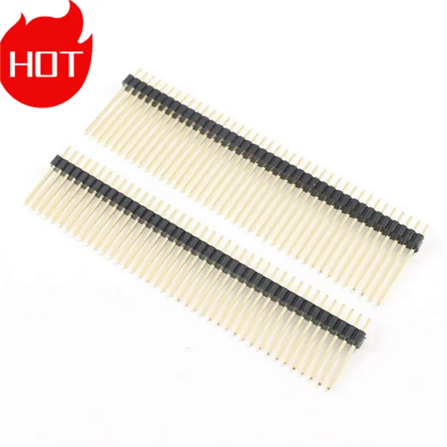 Header Insulator Press Fit Smt 0.8mm 1.27mm 180 Degree 3-Pin 22 1x60 50 Pcb Male Female 2.54mm Pitch Header Pin Connector Header