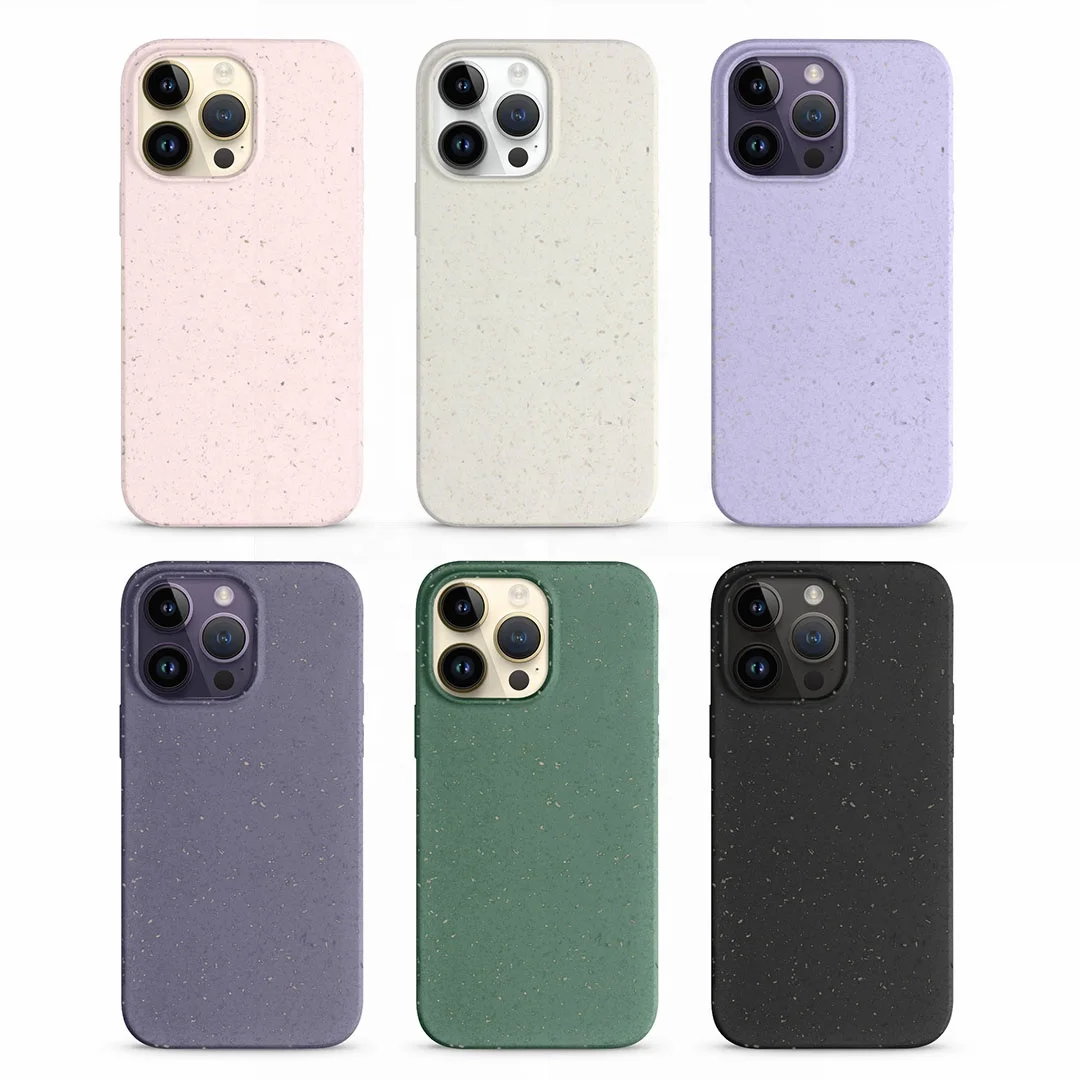 In Stock Customized Carve UV Print Cellphone Cases for iPhone 13 14 Pro Max Phone Casing for Biodegradable iPhone 14 Case