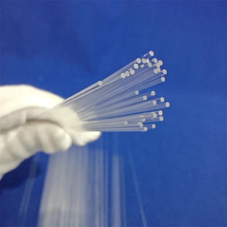 Кварцевые палочки индивидуального размера, термостойкий, прозрачный Диаметр, боросиликатный кремниевый кварцевый стержень