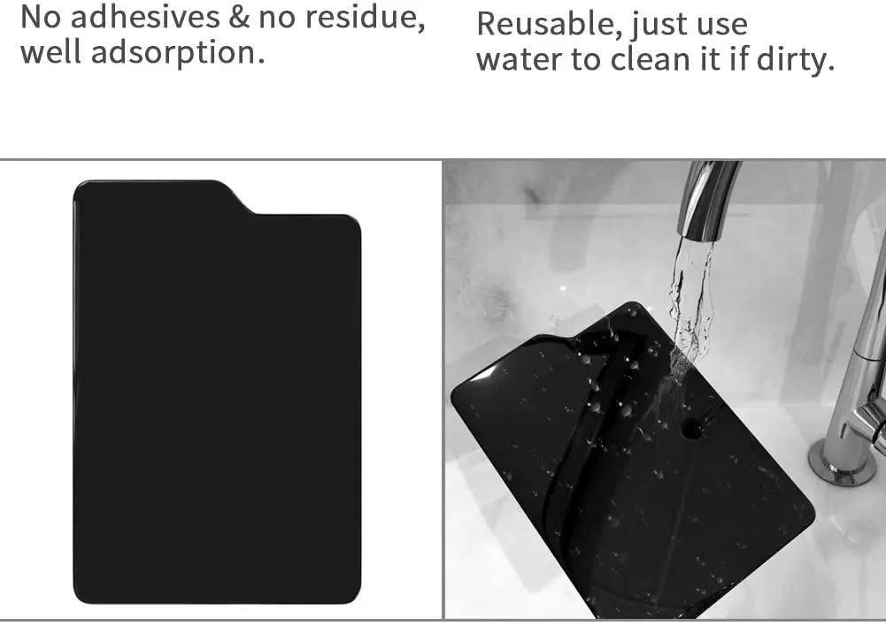 Bathroom Silicone Waterproof Toothpaste Wall Mounted Toothbrush Razor Holder