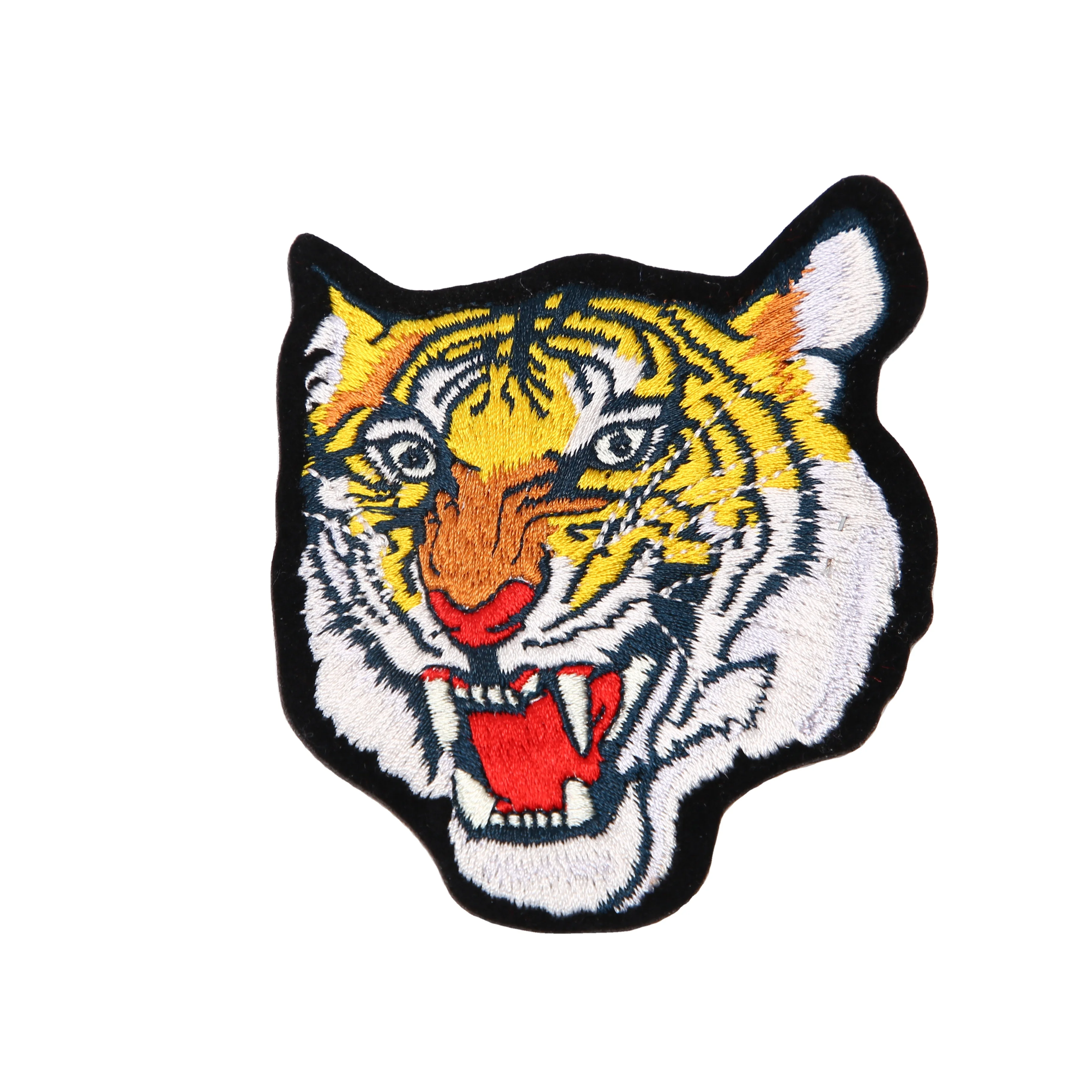 Factory Price Custom cartoon animals custom woven patches for clothing custom Animal shape patches