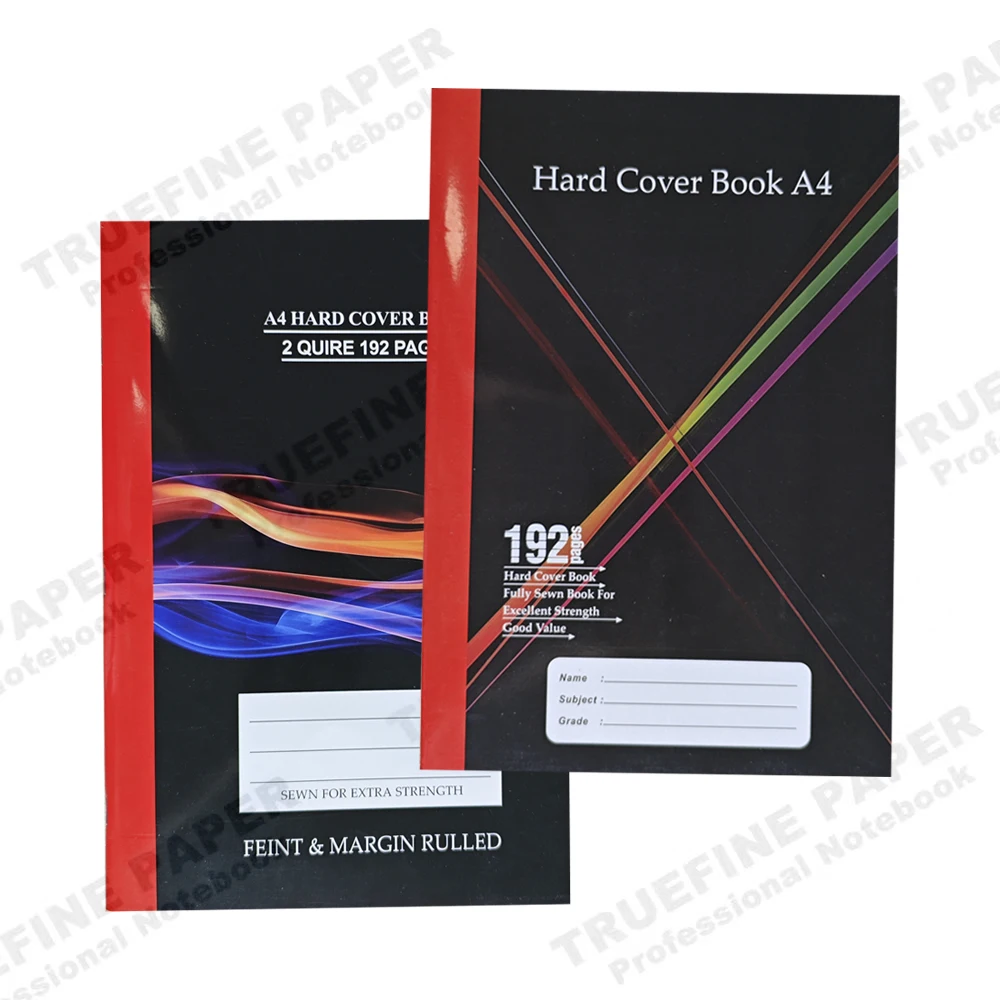 New Year 2025 Mega sales College A4 2 Quire Counter Book Feint & Margin 192 Page Hardcover Notebooks counter books A4 quire