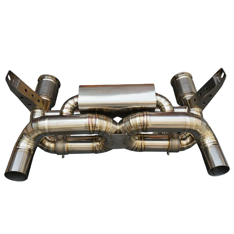 Выхлопная труба Catback из титанового сплава для Mitsubishi EVO 10 Lancer