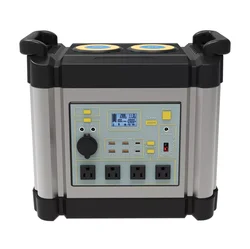 Europe New 2000W 5000W portable power station Lifepo4 21700 battery all in one outdoor home portable solar power generator