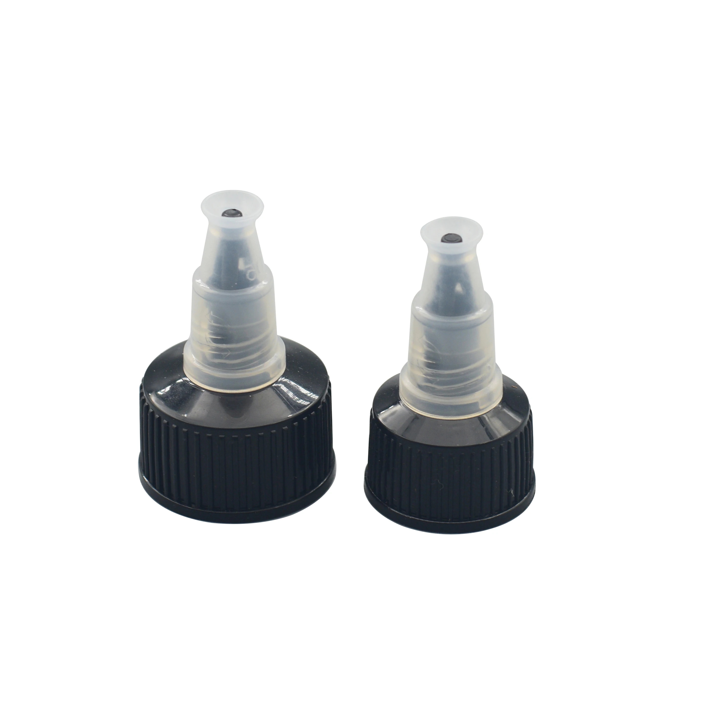 Manufacturer 18/410 20/410 22/410 24/410 28/410 38/400 PP Twist Top Point Mouth Lid Plastic Screw Cap For Squeeze Bottles